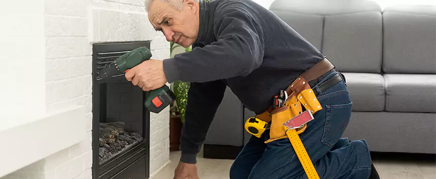 New Indoor Fireplace Installation in Las Palmas, California
