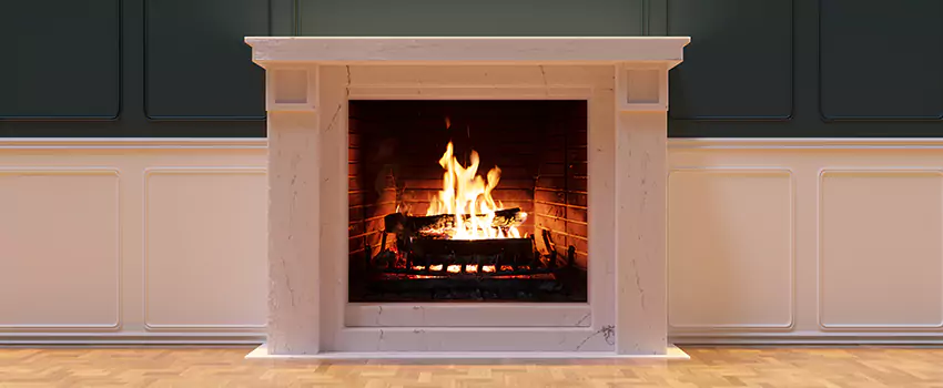 Open Flame Wood-Burning Fireplace Installation Services in Las Palmas, California