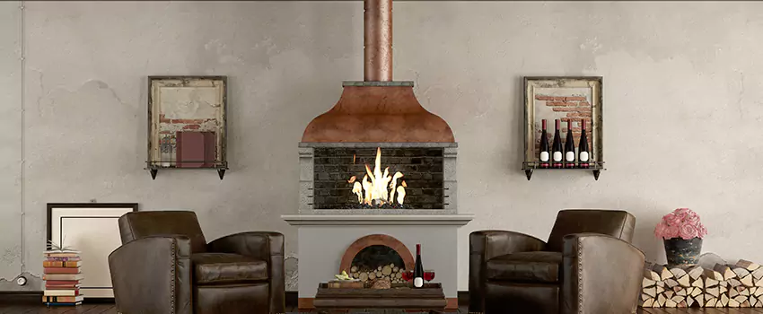 Thelin Hearth Products Providence Pellet Insert Fireplace Installation in Las Palmas, CA