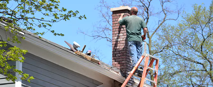 Vinyl and PVC Chimney Flashing Installation in Las Palmas, CA