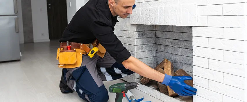 Fireplace Damaged Damper Frame Repair Services in Las Palmas, California