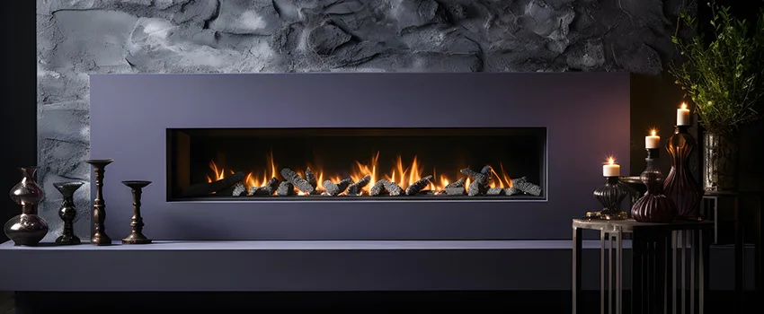 Ember Bed for Ventless Gas Fireplace in Las Palmas, CA