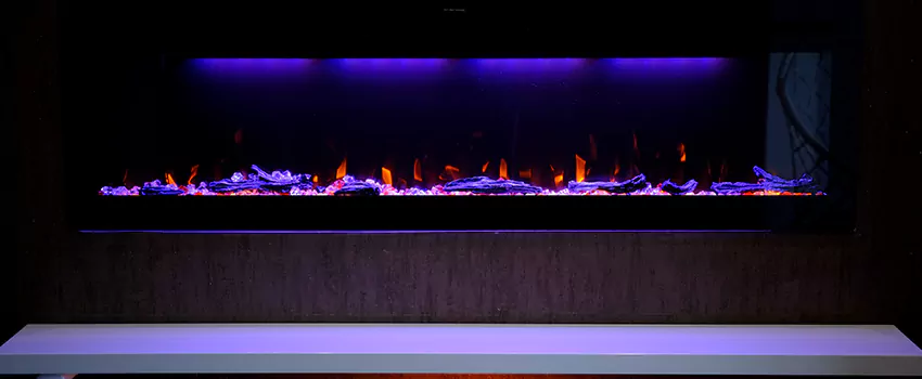 Dynamic Flame Color Fireplace Installation in Las Palmas, CA